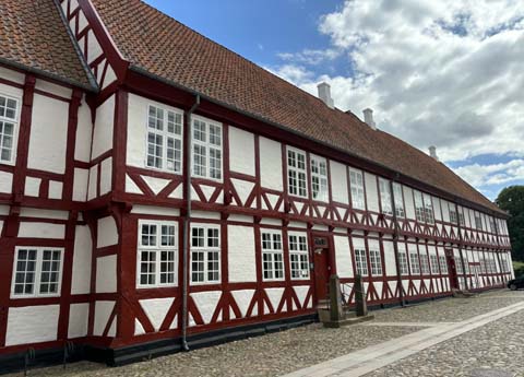 Das Schloss Aalborghus in Aalborg, Dänemark Das Schloss Aalborghus