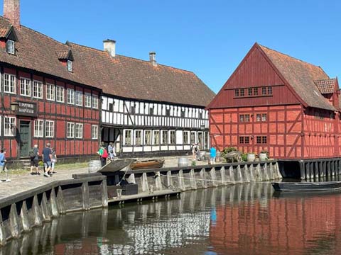 Das Freilichtmuseum Den Gamle By in Aarhus Den Gamle By in Aarhus