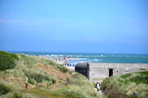 Grenen, wo sich Kattegat und Skagerrak treffen Grenen bei Skagen