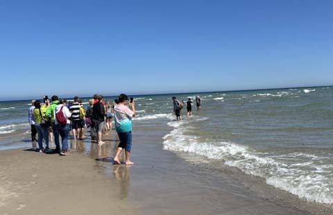 Grenen (Skagen), wo sich zwei Meere treffen Grenen, wo sich zwei Meere treffen